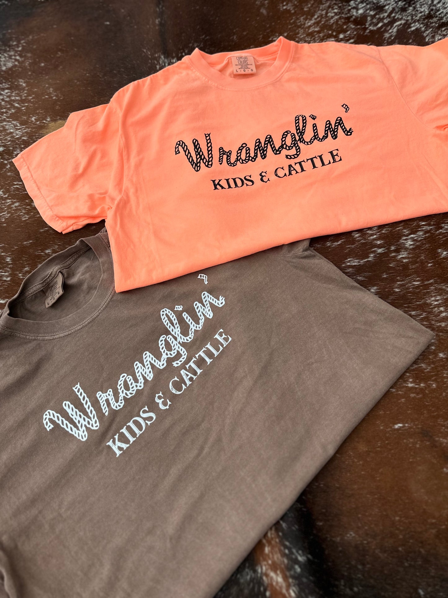 Wranglin’ Kids & Cattle T-Shirt