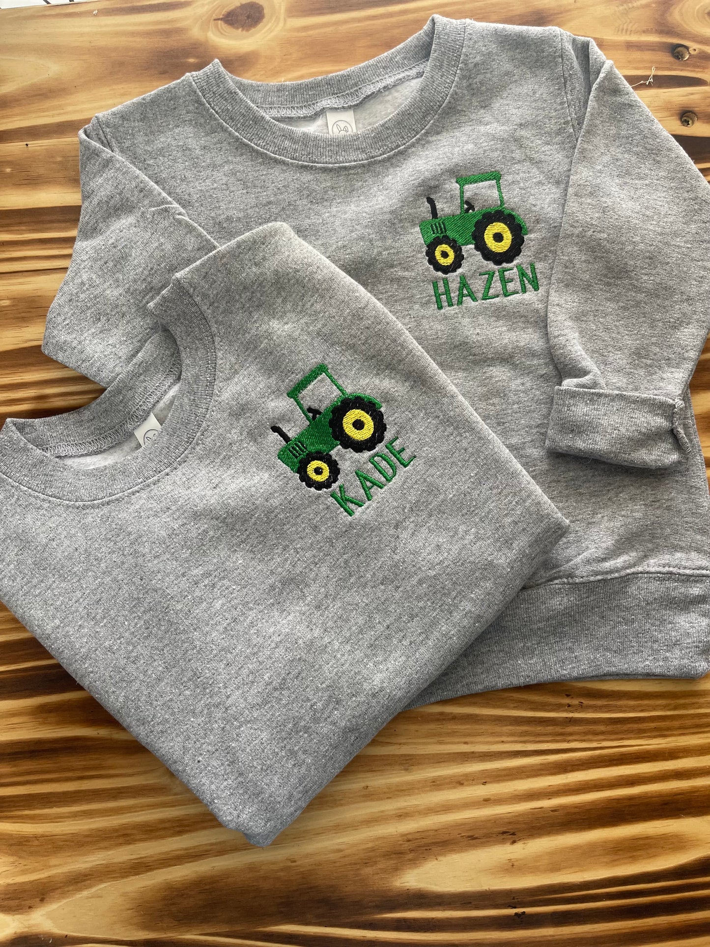 Toddler Tractor Sweatshirt