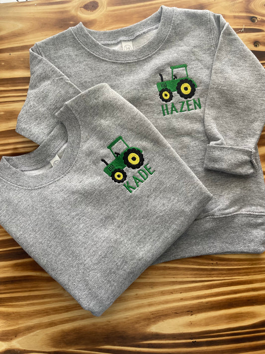 Youth Tractor Sweatshirt