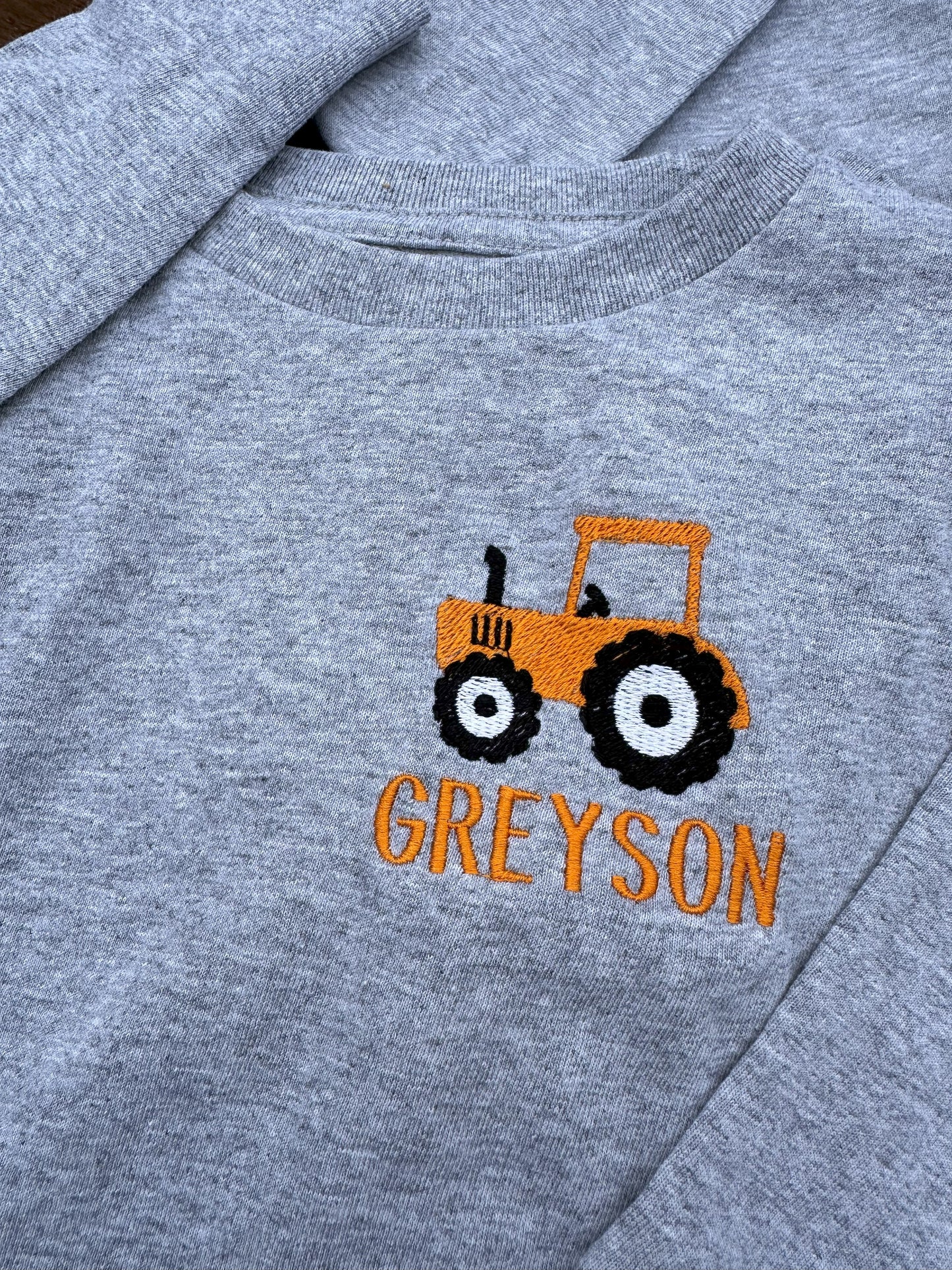 Infant Tractor Onesie