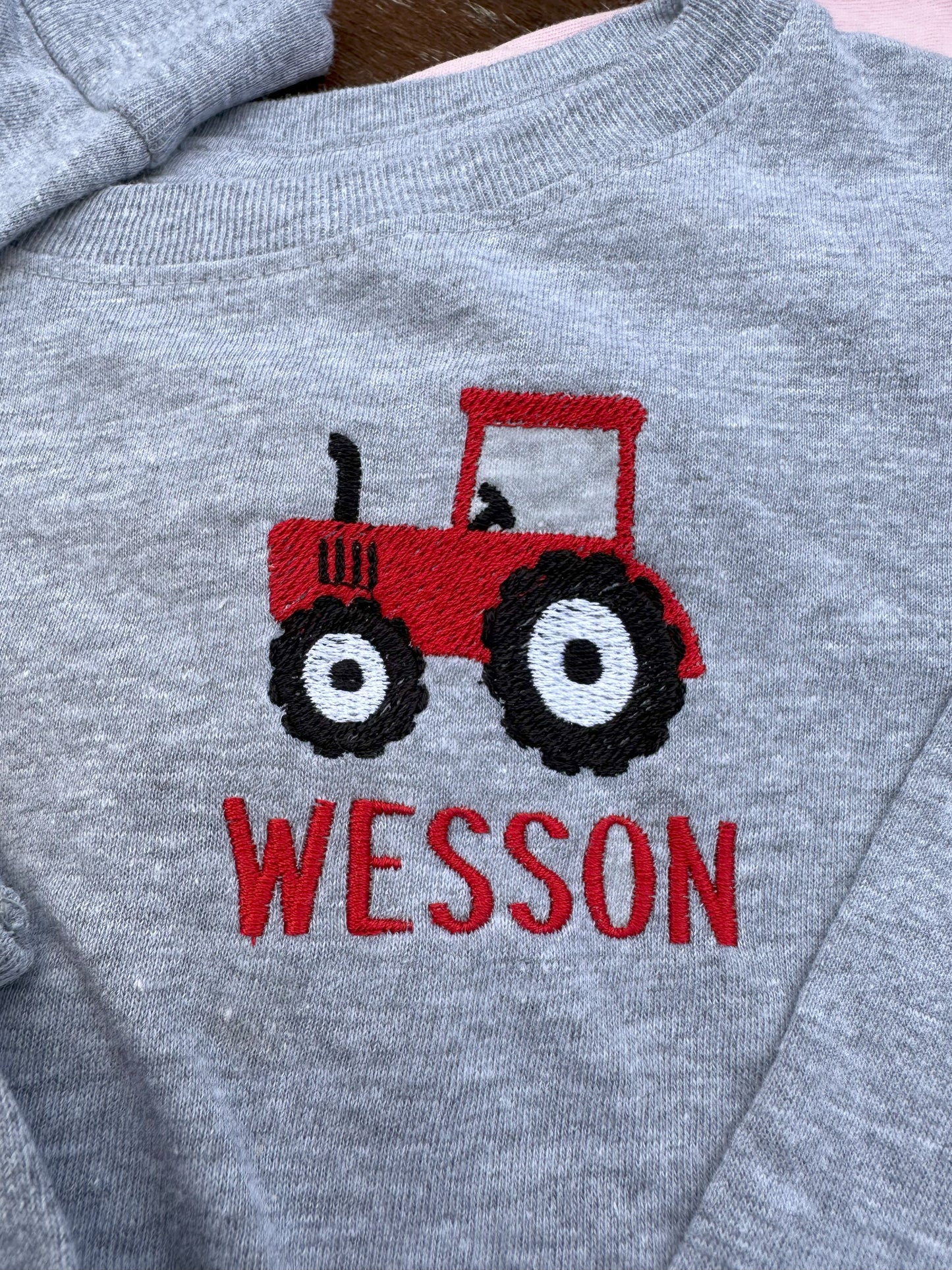 Toddler Tractor Long Sleeve