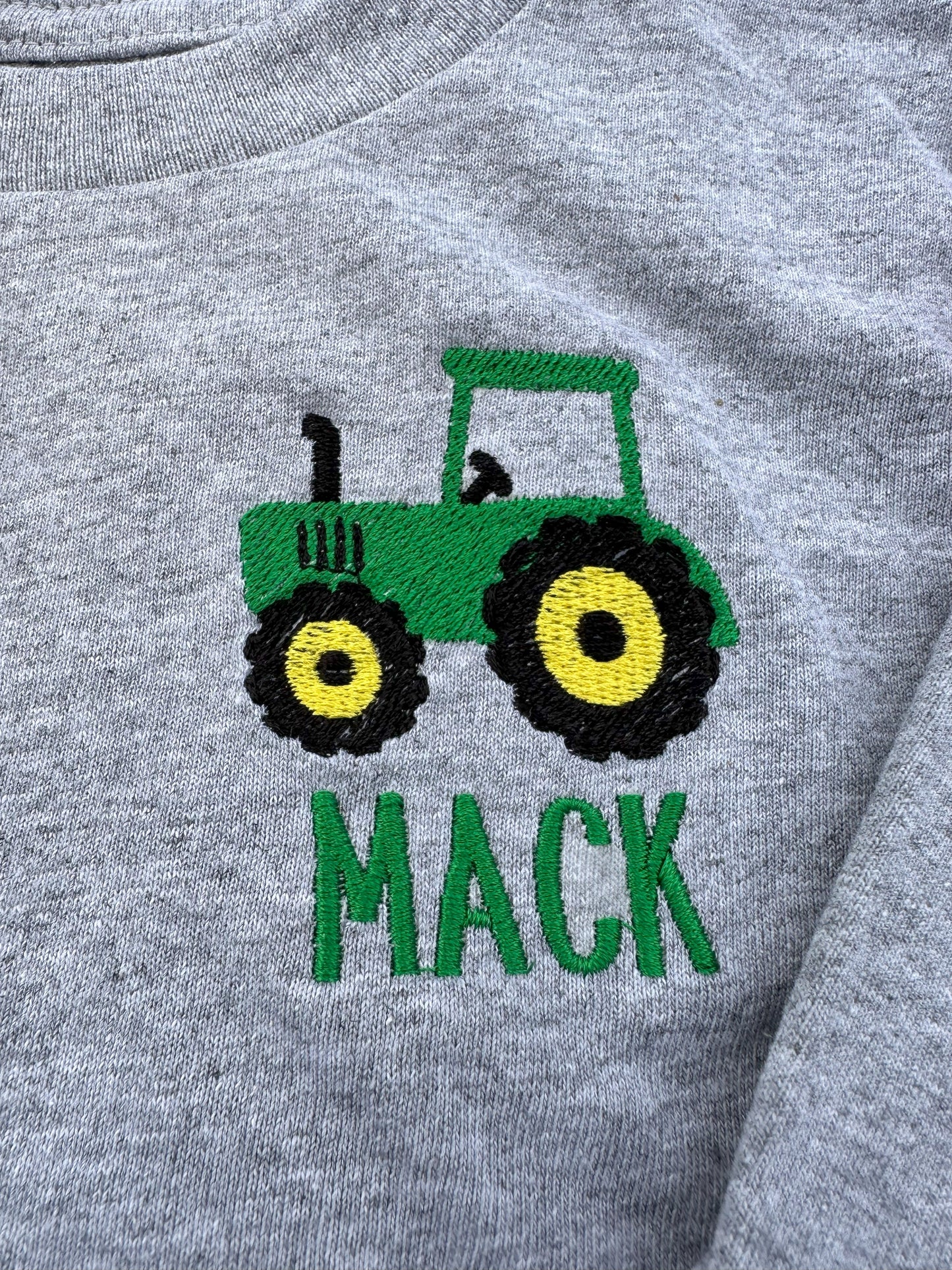 Infant Tractor Onesie