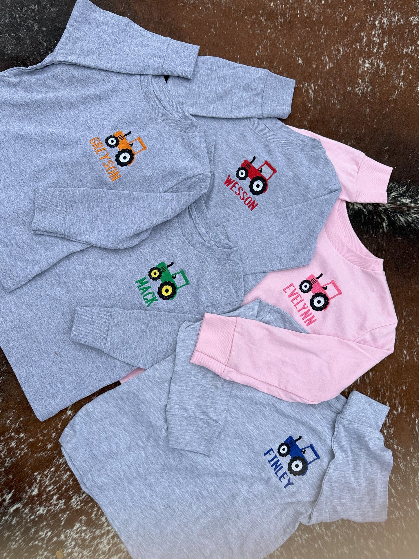 Toddler Tractor Long Sleeve