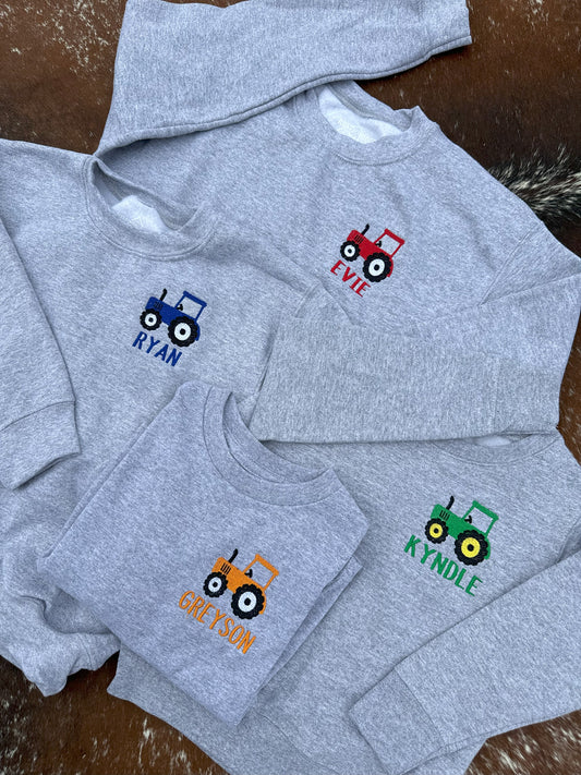 Toddler Tractor Sweatshirt