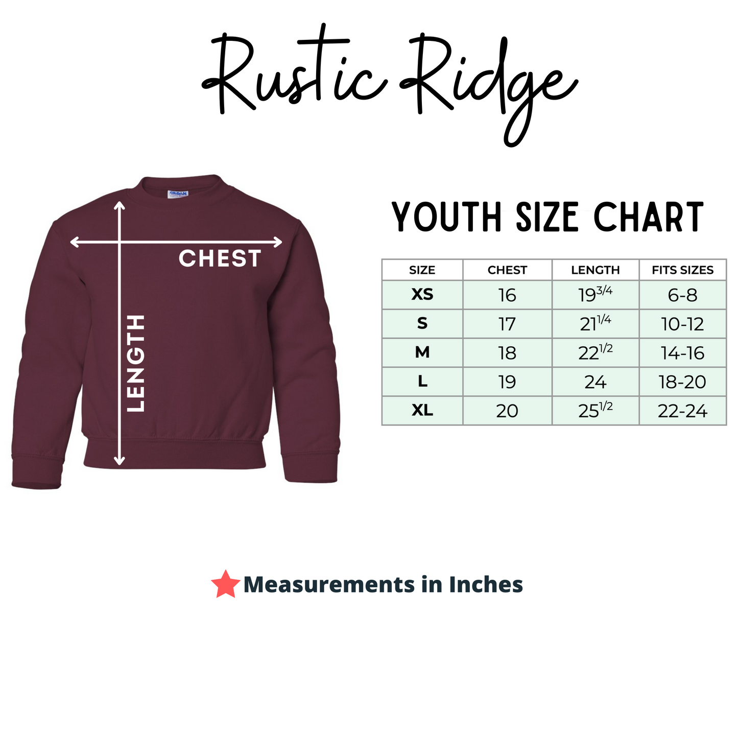 Youth Custom Brand Sweatshirts